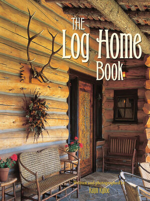 cover image of The Log Home Book